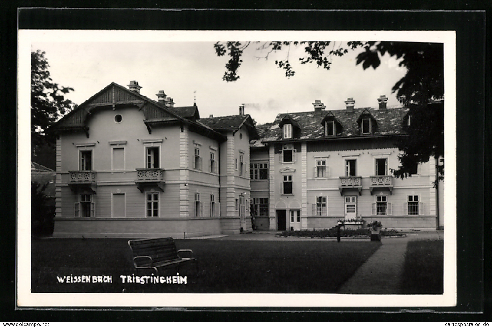 AK Weissenbach An Der Triesting, Triestingheim Mit Gartenpartie  - Altri & Non Classificati