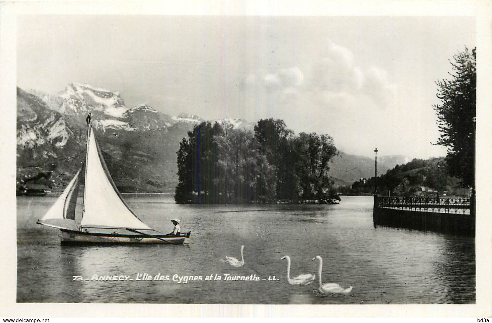 74 - ANNECY - L'ILE DES CYGNES - Annecy