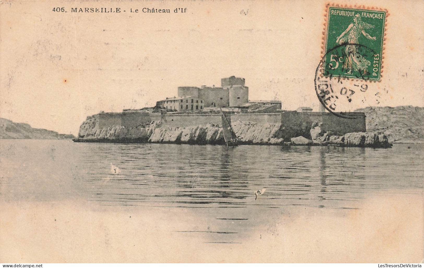 FRANCE - Marseille - Le Château D'If - Carte Postale Ancienne - Zonder Classificatie