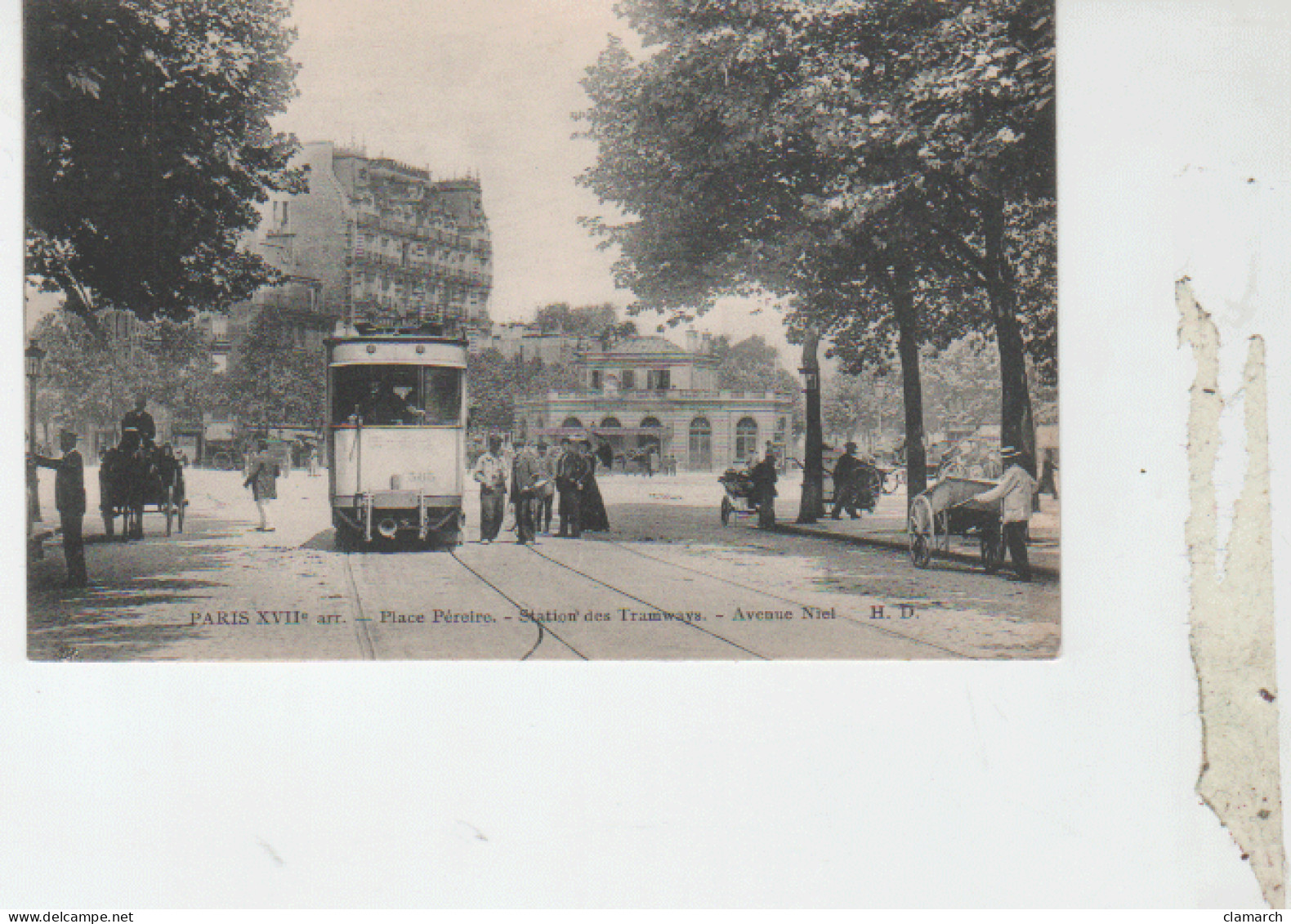 PARIS 17è-Place Péreire-Station Des Tramways-Avenue Niel - HD - District 17
