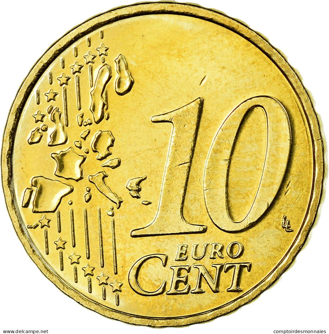 Belgique, 10 Euro Cent, 2005, FDC, Laiton, KM:227 - Belgique