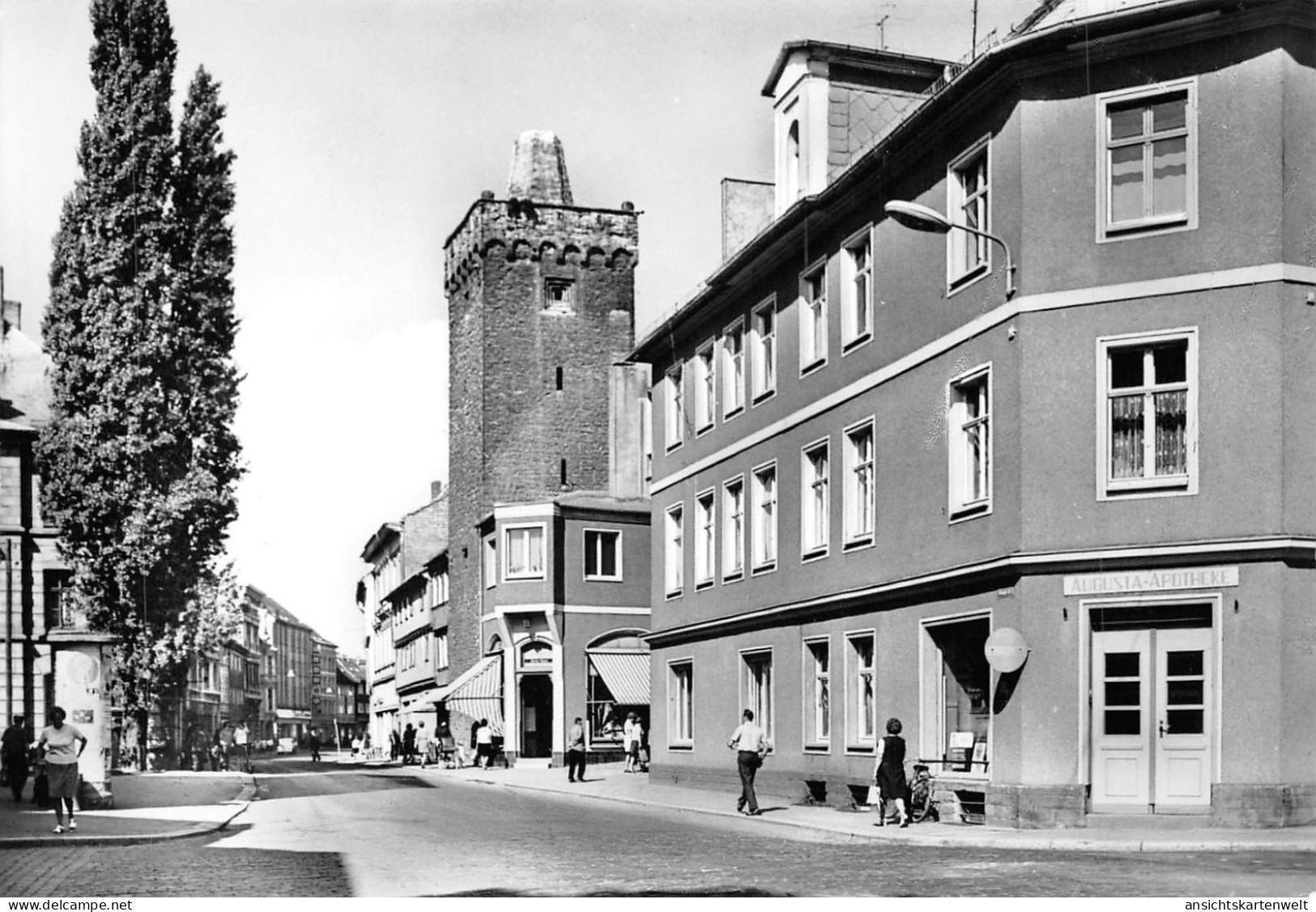 Aschersleben Blick Zum Liebenwahnschen Turm Ngl #171.830 - Autres & Non Classés