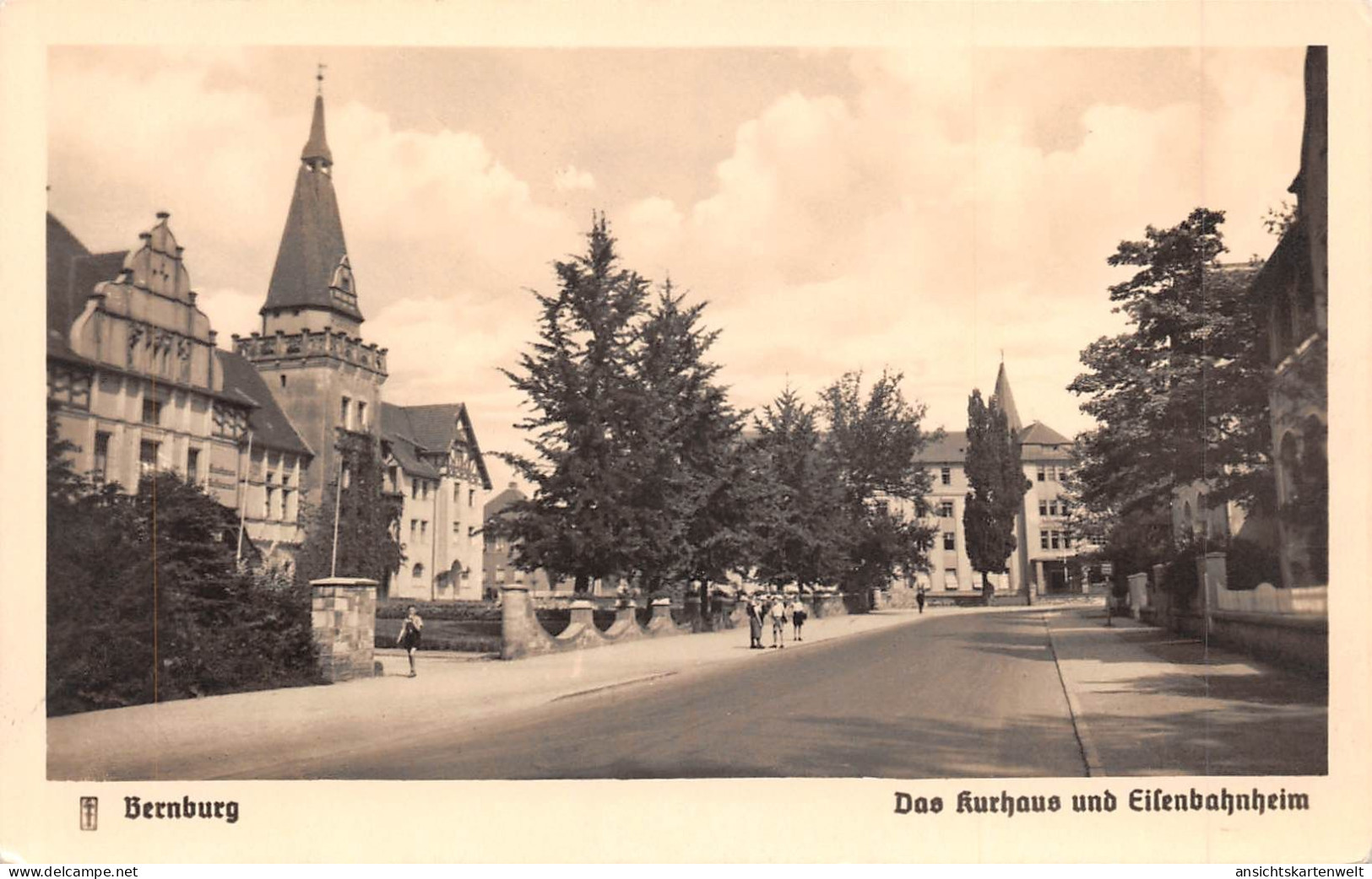 Bernburg Kurhaus Und Eisenbahnheim Ngl #171.837 - Other & Unclassified