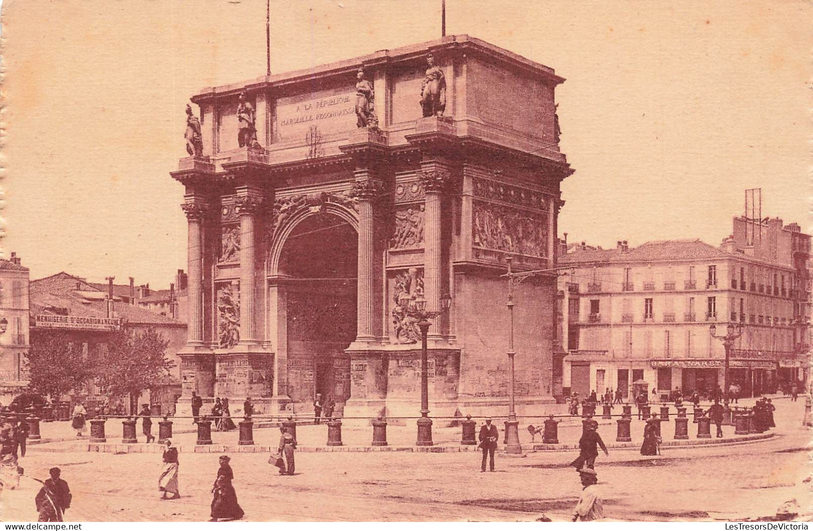 FRANCE - Marseille - Porte D'Aix - Carte Postale Ancienne - Zonder Classificatie