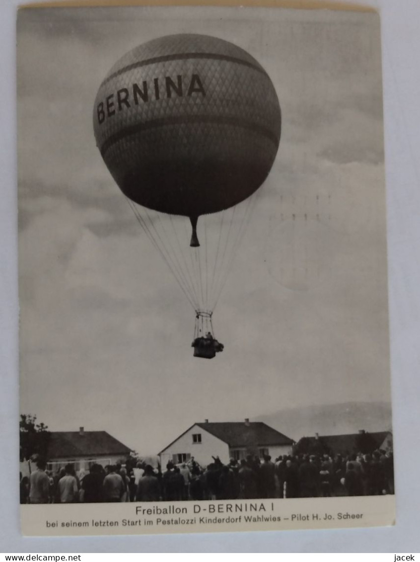 Stokach 1964 Ballon Kinderdorf Wahlwies - Stockach