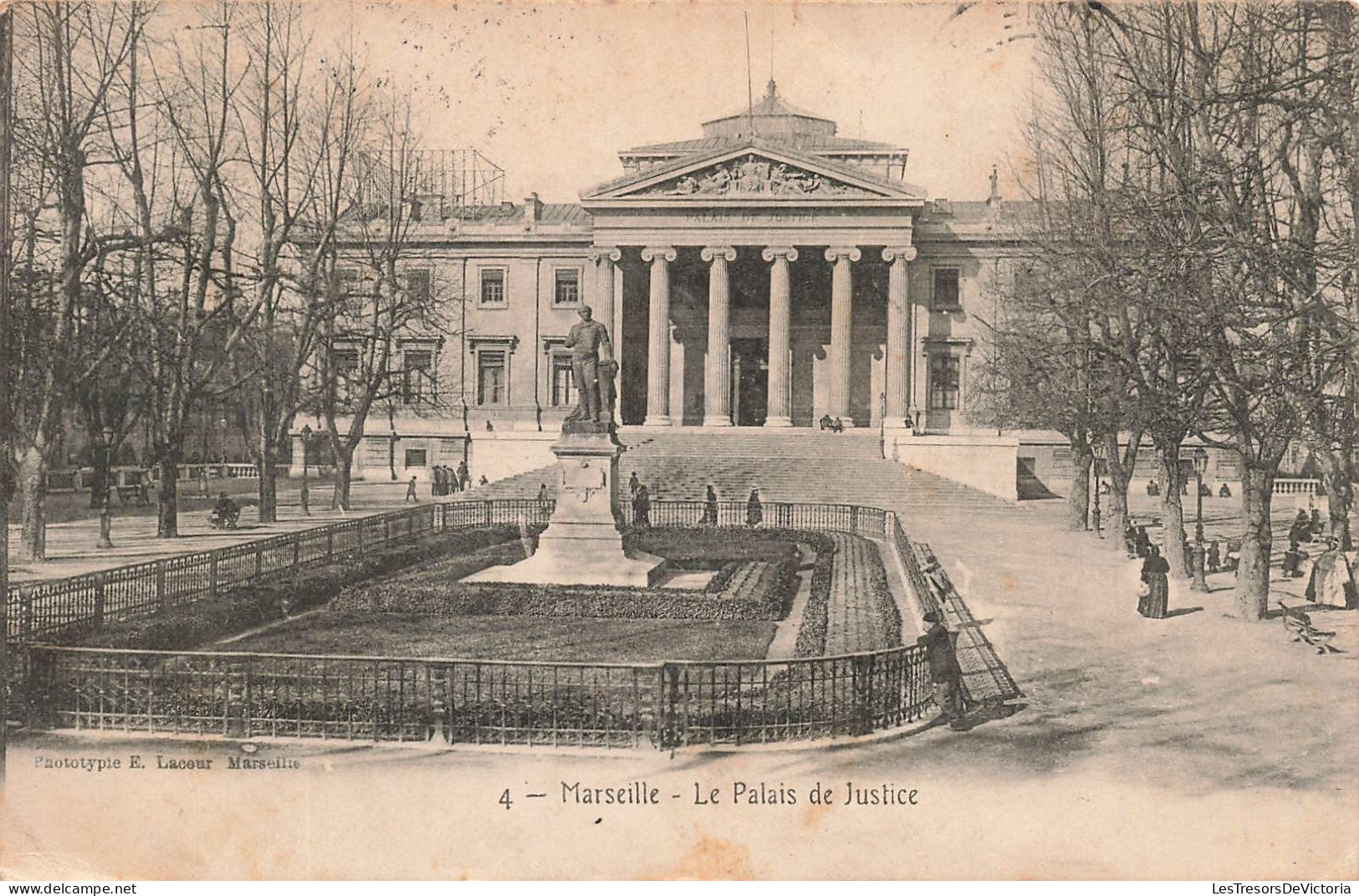 FRANCE - Marseille - Le Palais De Justice - Carte Postale Ancienne - Ohne Zuordnung