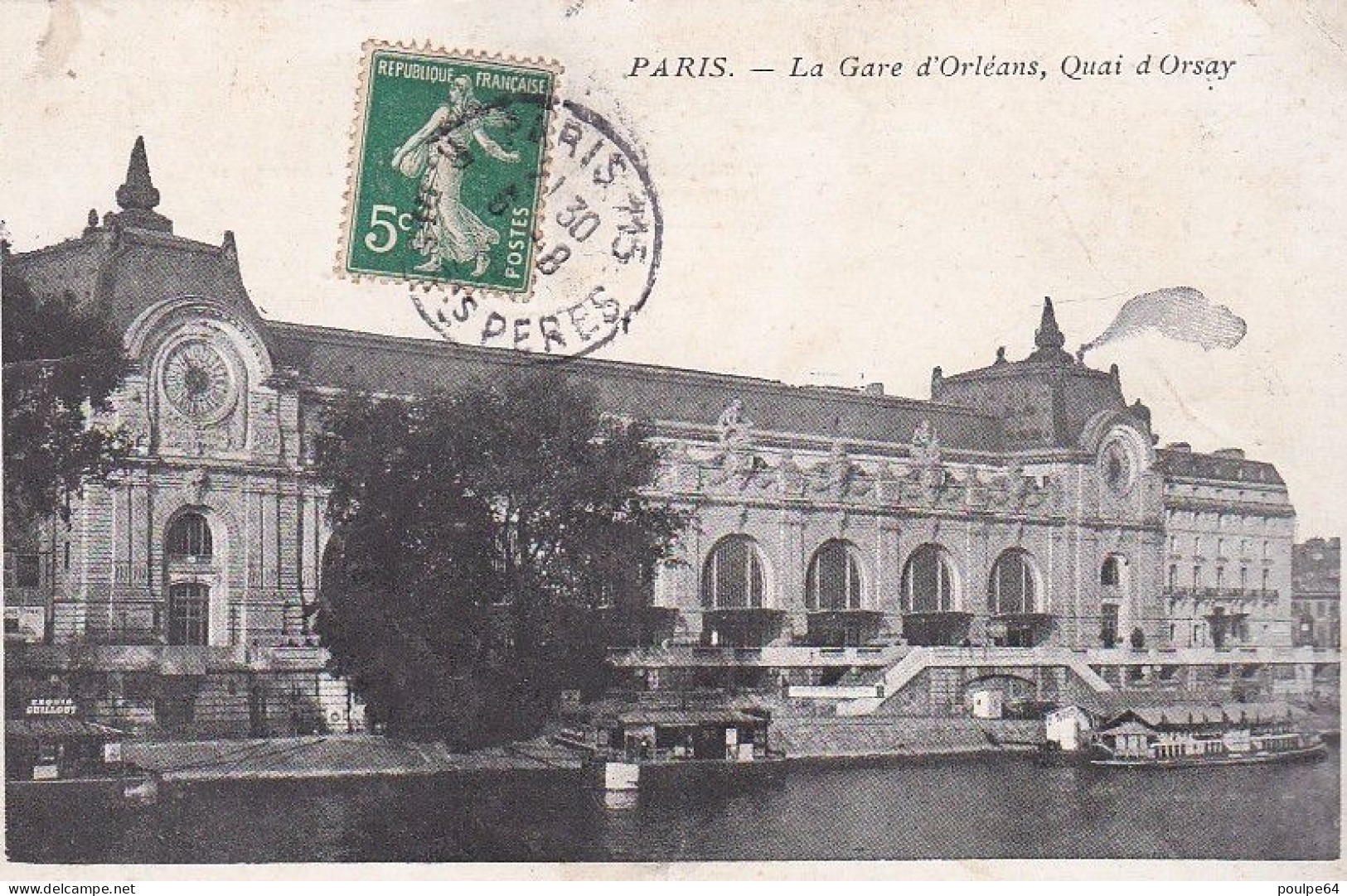 La Gare D' Orsay : Vue Extérieure - Métro Parisien, Gares