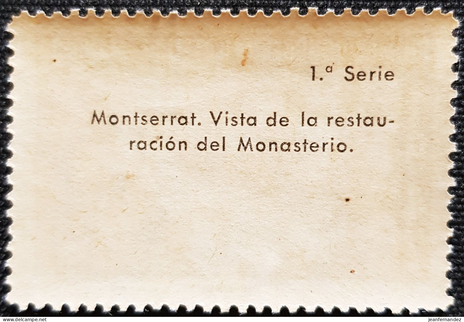 VIÑETAS 1947 Primer Congreso Filatélico, MANRESA Neuf Sans Trace De Charnière - Charity