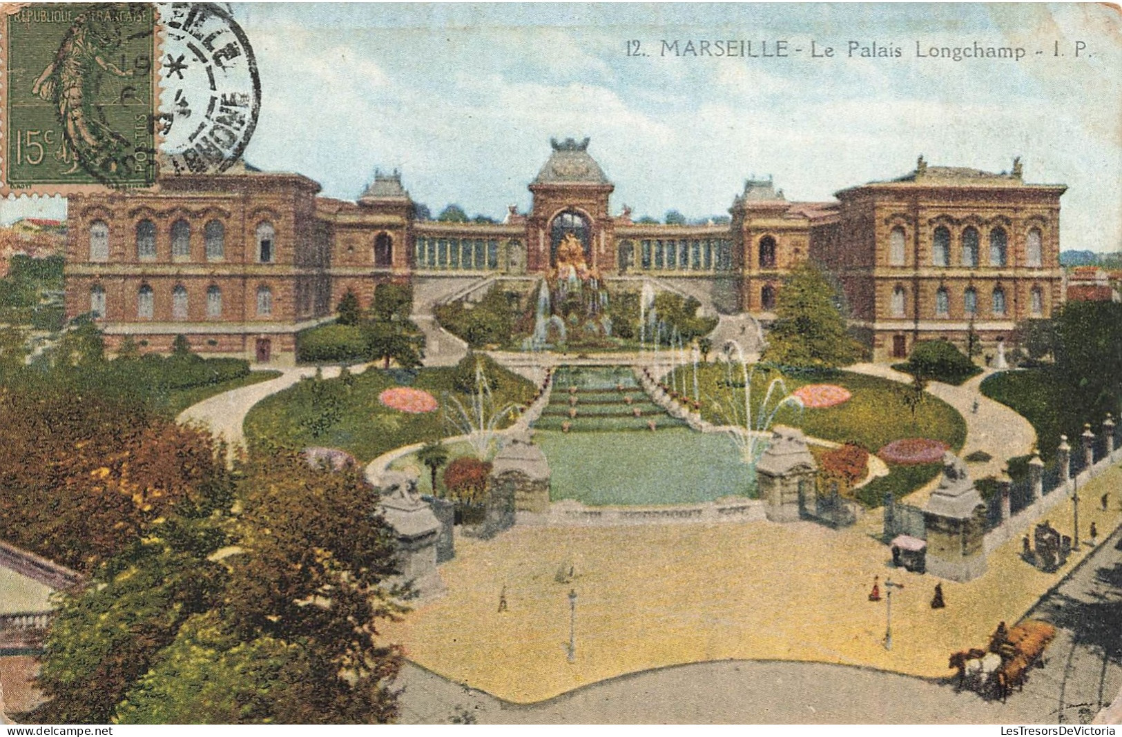 FRANCE - Marseille - Le Palais Longchamp - Colorisé - Carte Postale Ancienne - Ohne Zuordnung