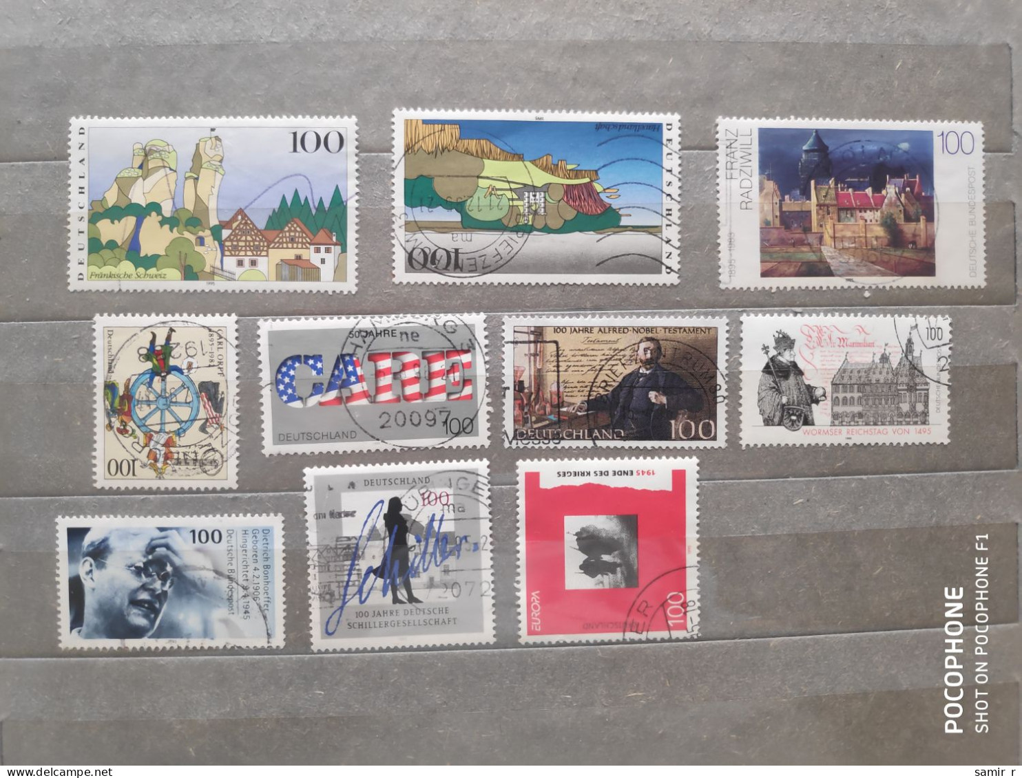 1995	Germany (F97) - Used Stamps