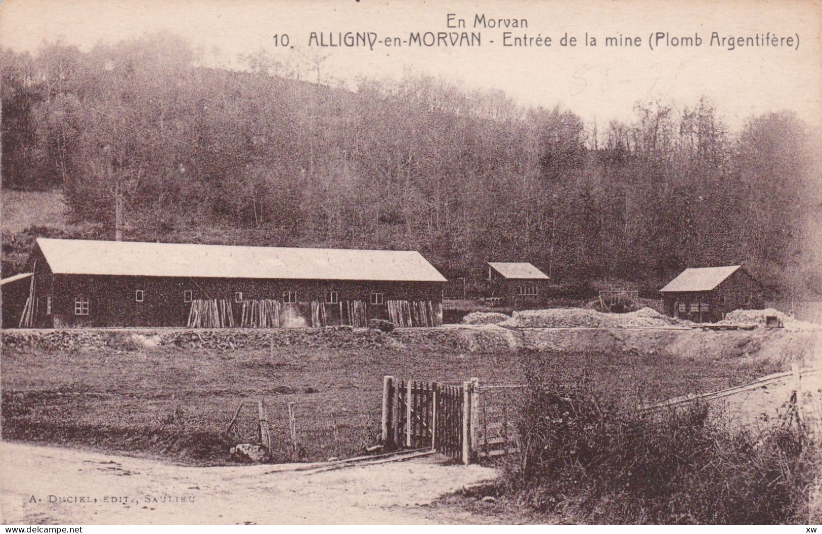 ALLIGNY-EN MORVAN -58- En Morvan - Entrée De La Mine ( Plomb Argentifère ) - 12-05-24 - Altri & Non Classificati