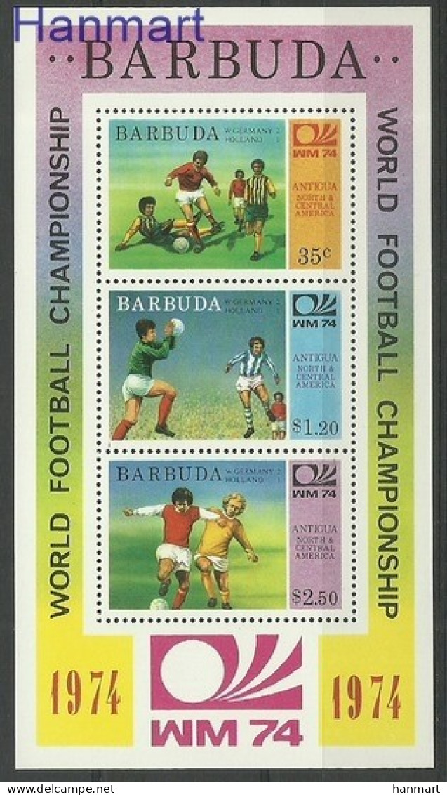 Barbuda 1974 Mi Block 8 MNH  (ZS2 BRDbl8) - Andere & Zonder Classificatie