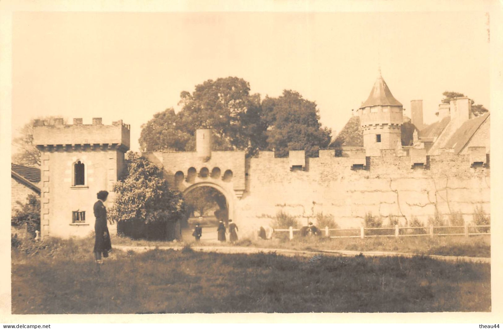 ¤¤  -    LA BAULE   -  Carte-Photo Du Chateau De LESNERAC    -  ¤¤ - La Baule-Escoublac