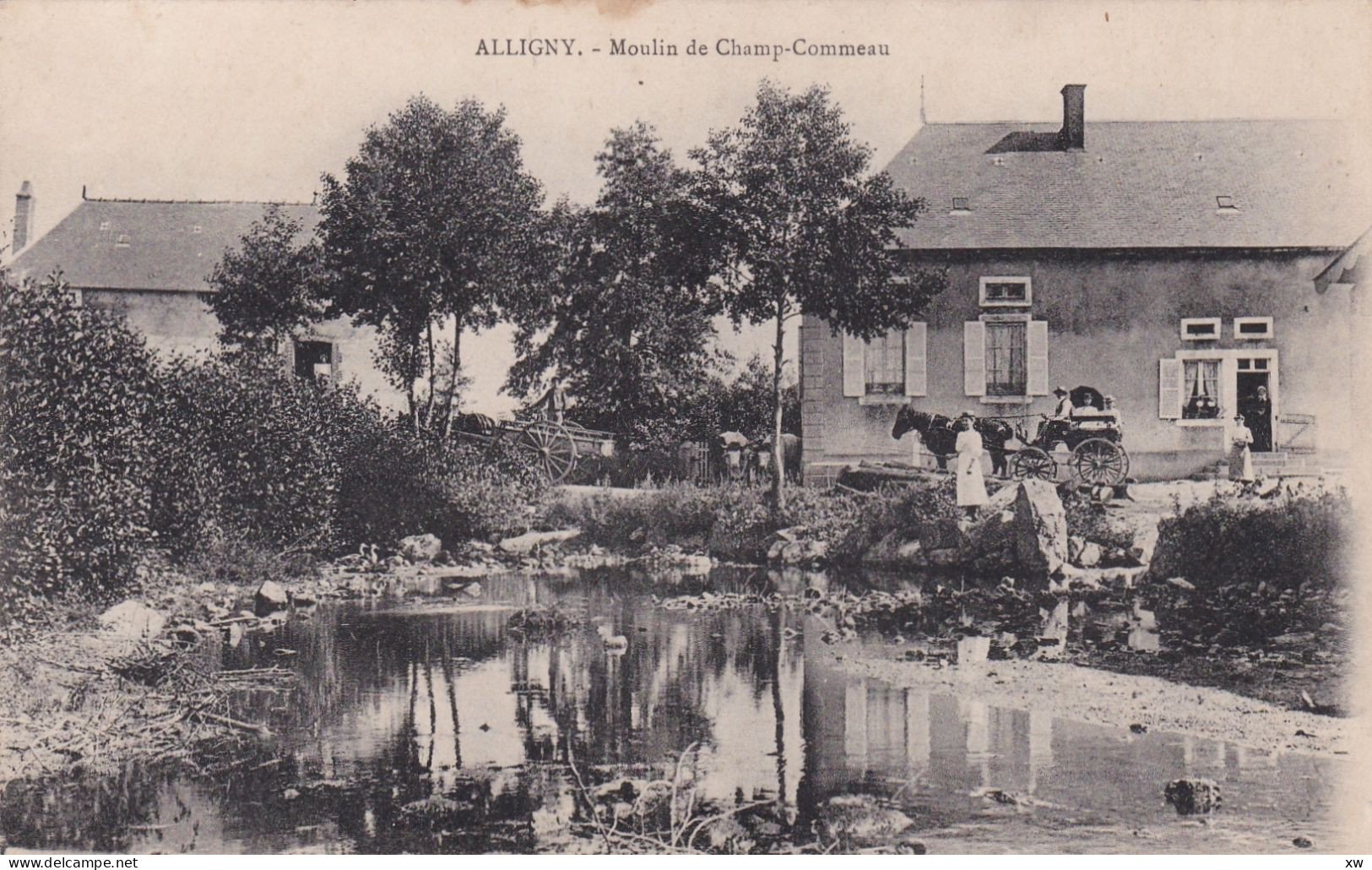 ALLIGNY-EN MORVAN -58- Moulin De Champ-Commeau - Animation - 12-05-24 - Autres & Non Classés