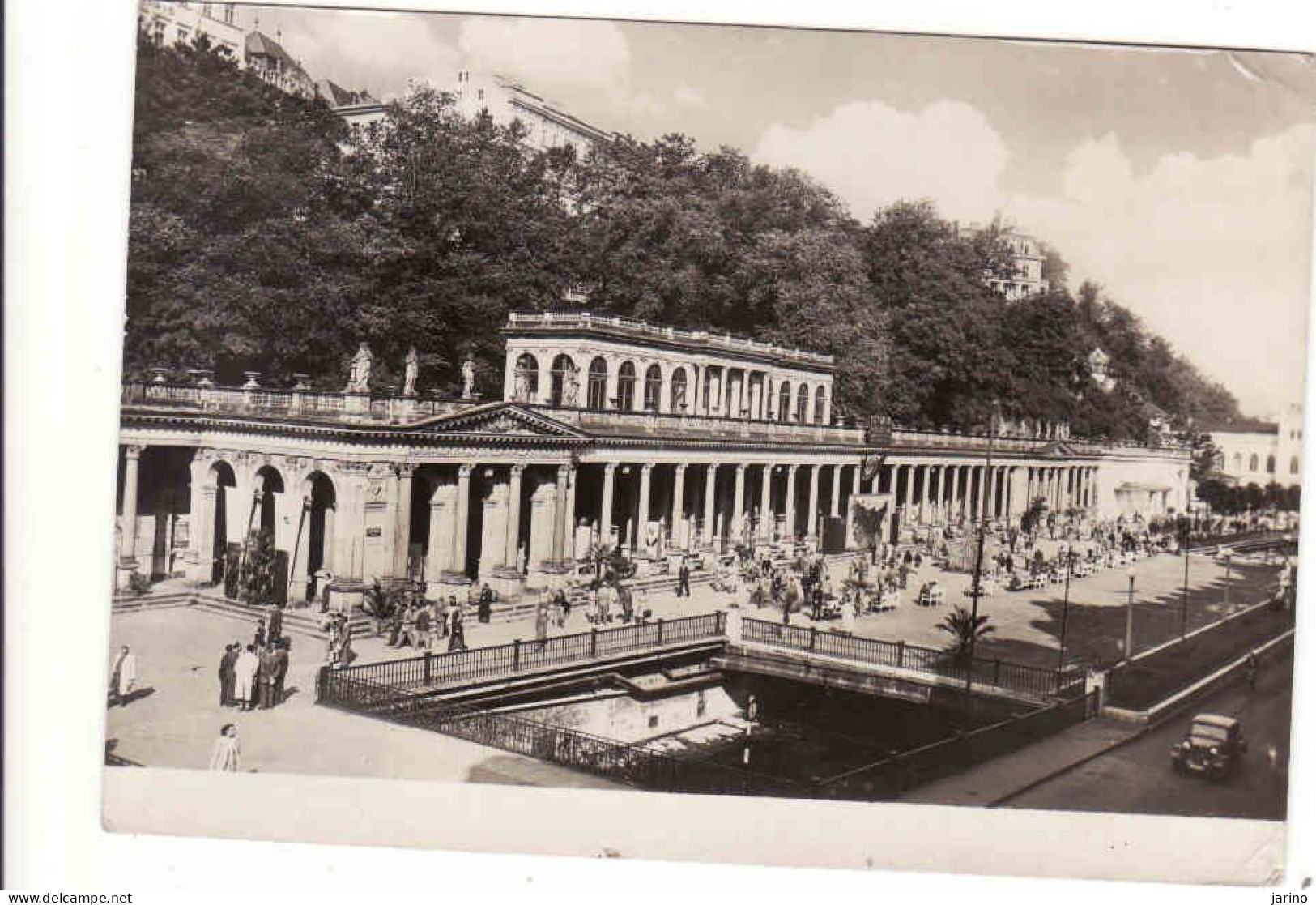 Czech Republic, Karlovy Vary 1956, Kolonada, Used, - Tchéquie