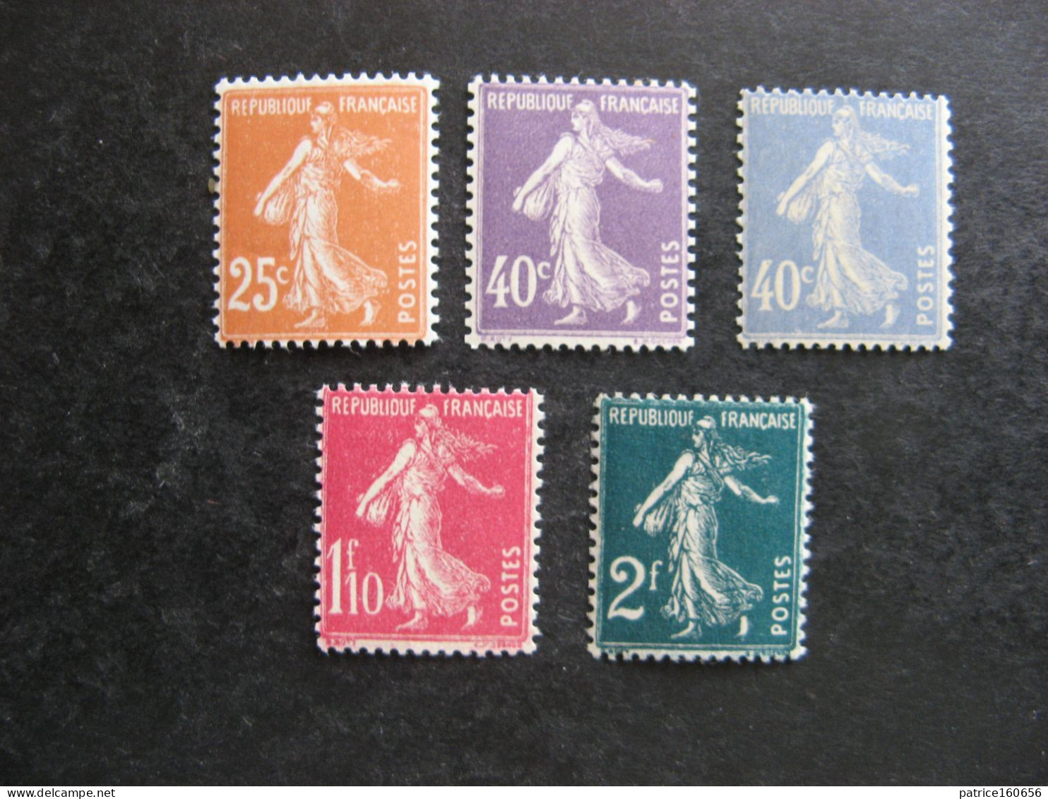 A). TB Série N°235 Au N° 239, Neufs XX. - Unused Stamps