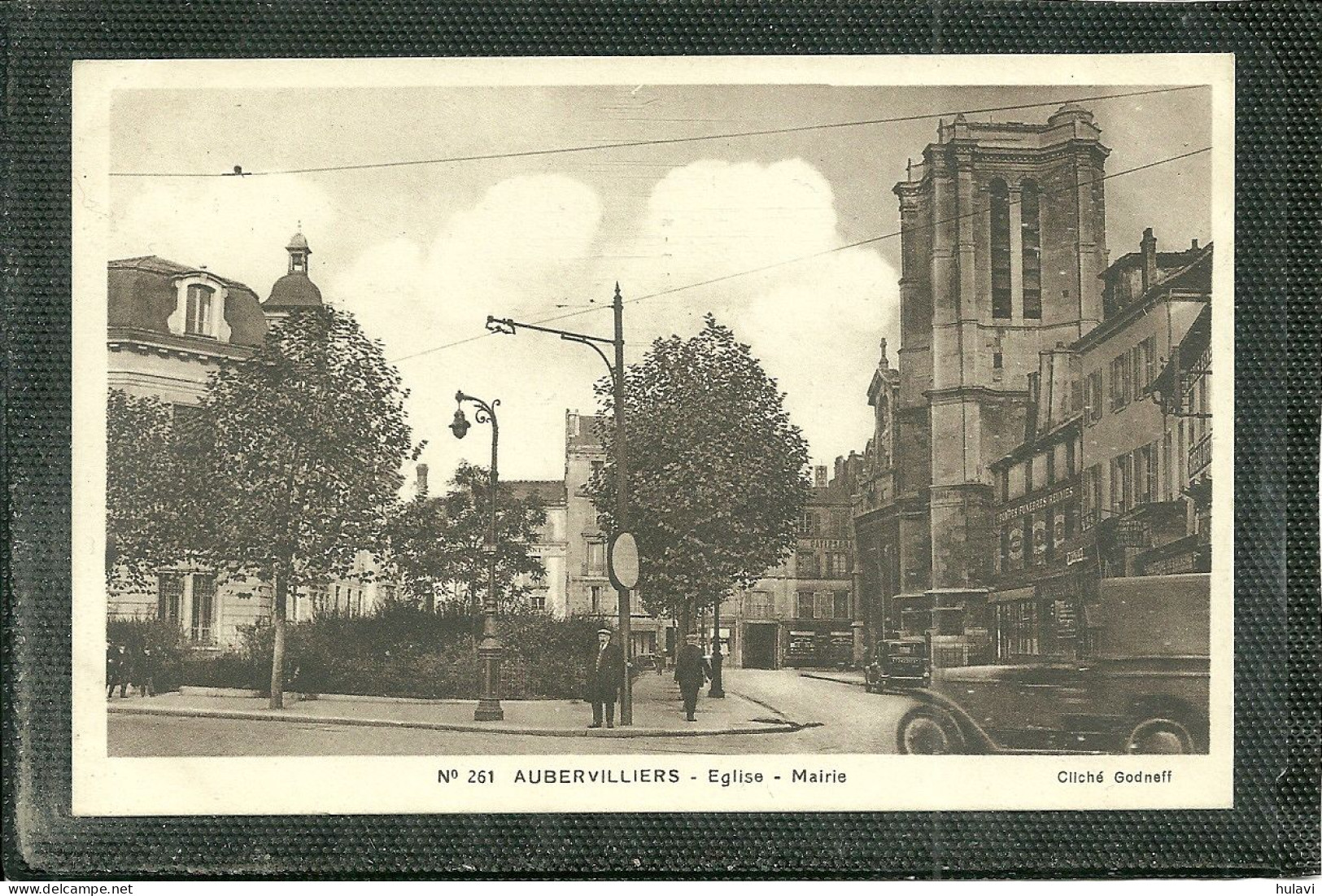 93  AUBERVILLIERS - EGLISE - MAIRIE (ref 9306) - Aubervilliers