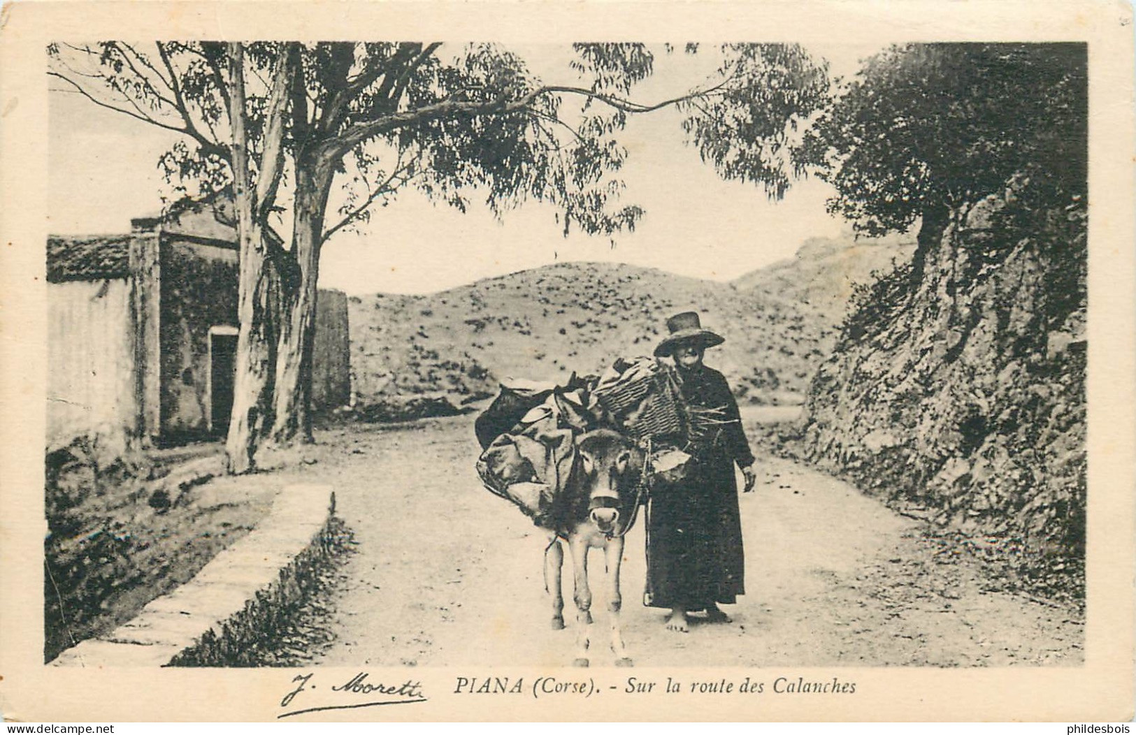 CORSE  PIANA   Sur La Route Des Calanches - Autres & Non Classés