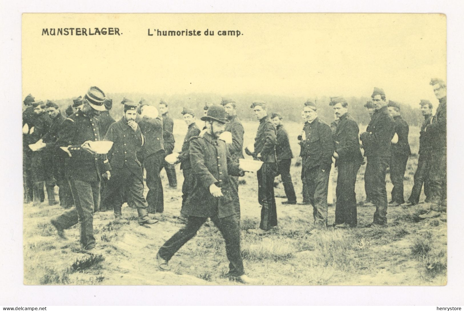 Camp De Munsterlager : L'humoriste Du Camp - Guerre 14-18 (Z4065) - War 1914-18