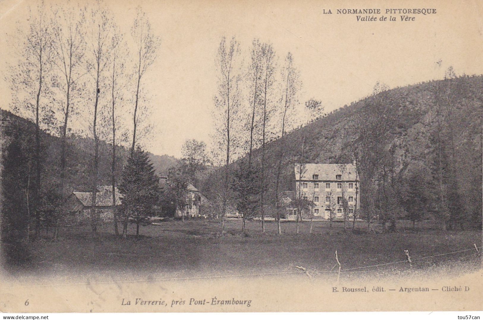 LA  VERRERIE  PRES  PONT  ERAMBOURG  -   ORNE   -   (61)   -   CPA. - Autres & Non Classés