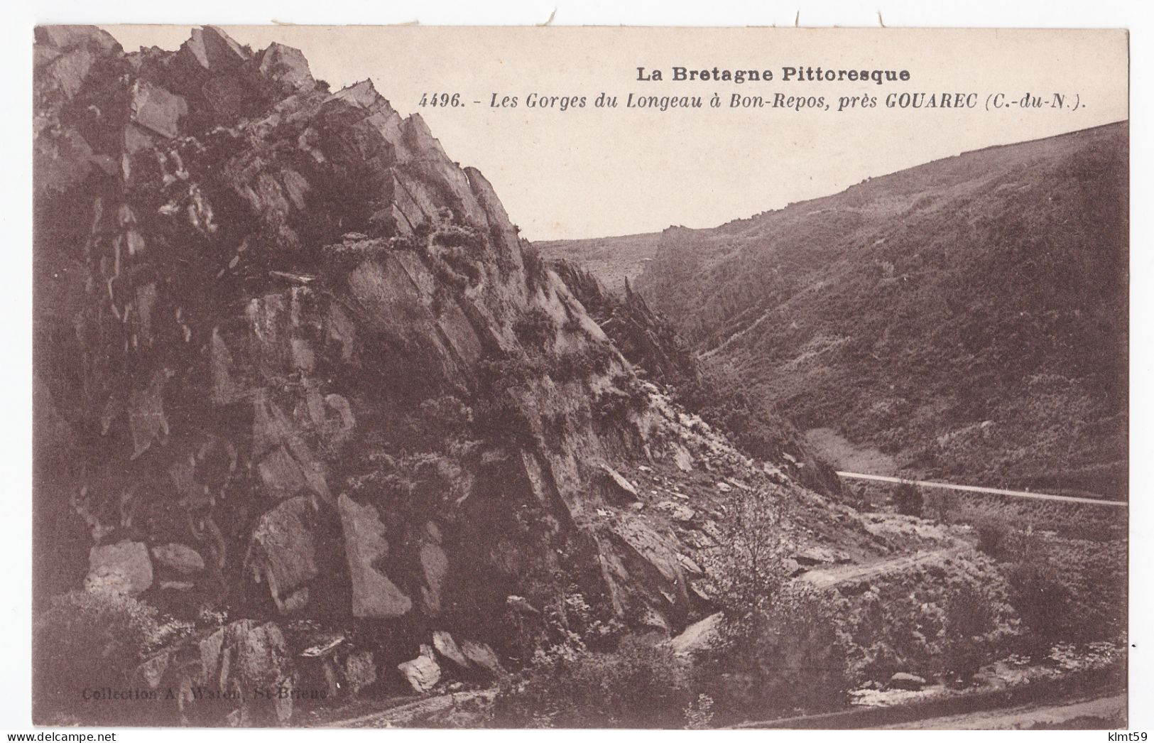 Les Gorges Du Longeau à Bon-Repos, Près Gouarec - Autres & Non Classés