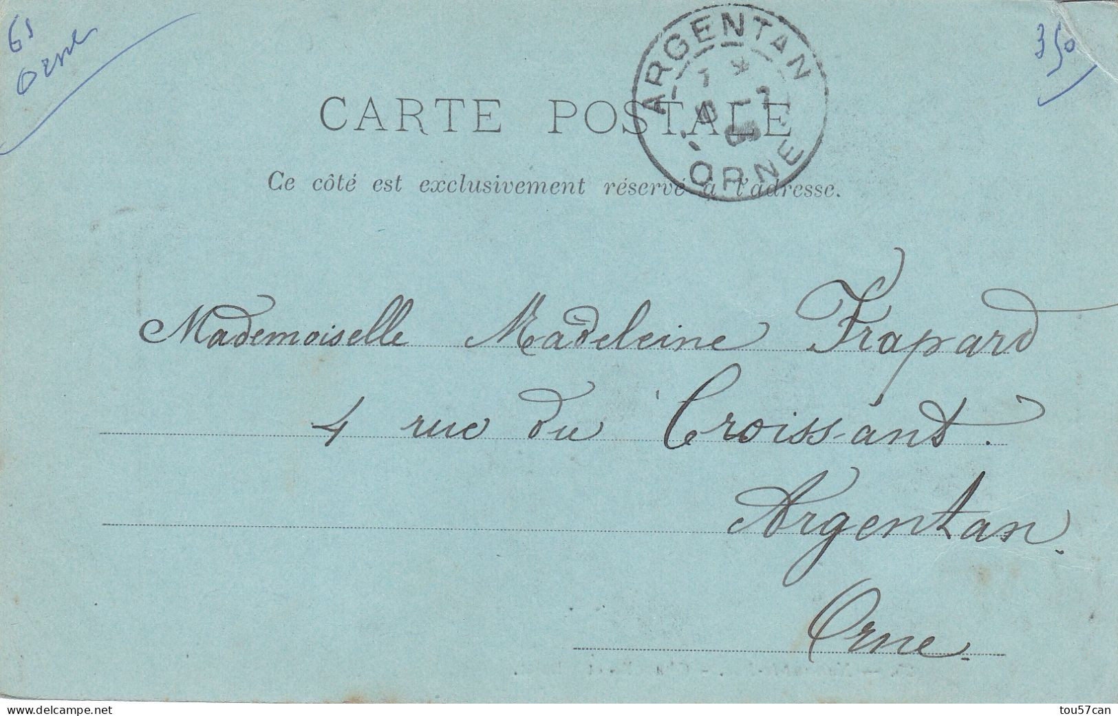 NONANT LE PIN   -   ORNE   -   (61)   -   CPA  PRECURSEUR  DE  1906. - Autres & Non Classés