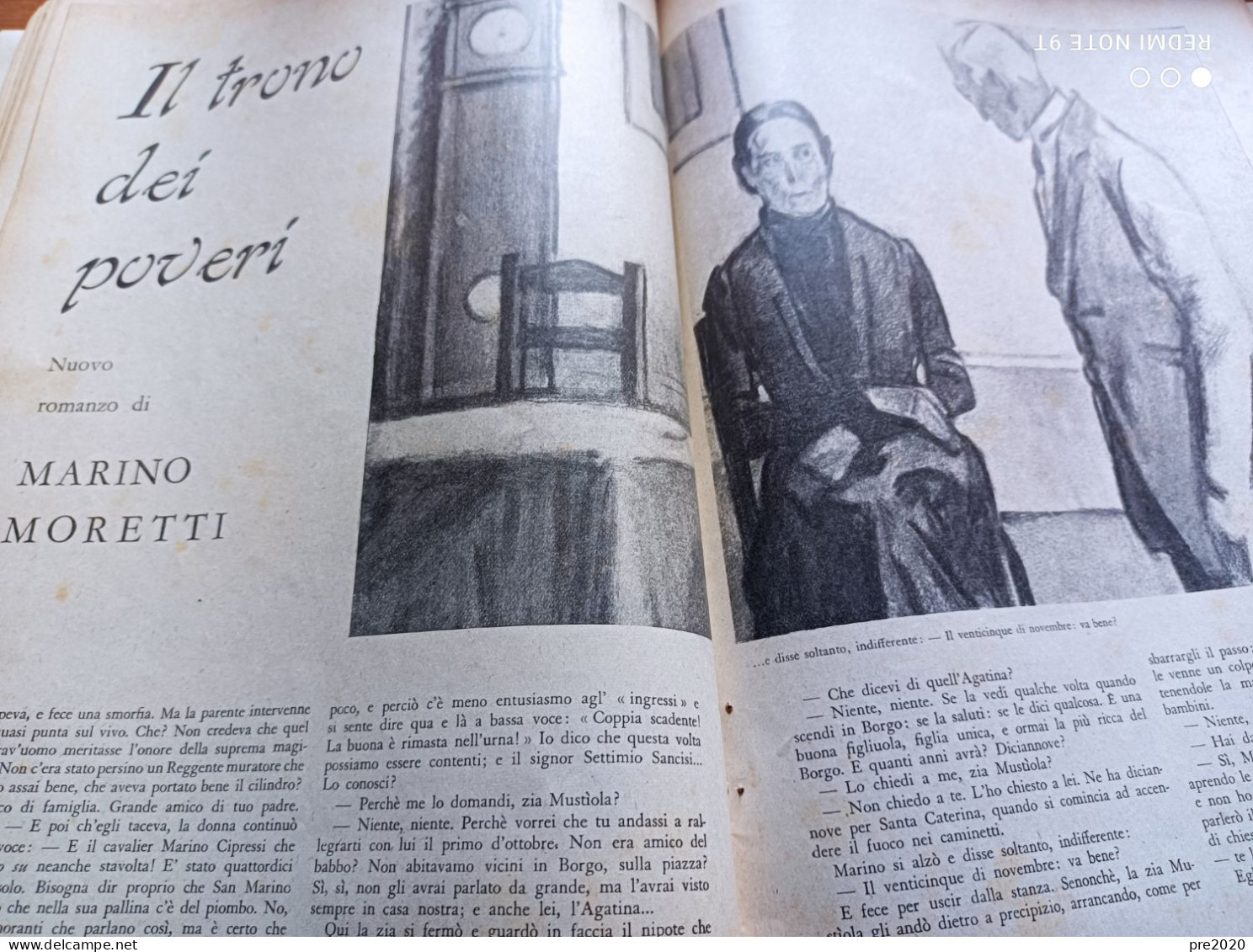 IL SECOLO XX 1927 ROSSO DI SAN SECONDO MARINO MORETTI - Autres & Non Classés