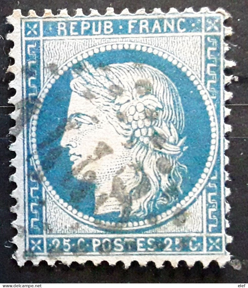 CERES No 60 Obl GC 1448 De EU , Seine Inférieure Maritime Indice 3, TB - 1871-1875 Ceres