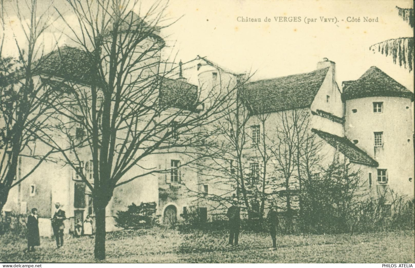 CP CPA Château De Verges Côté Nord CAD Pau 1933 - Sonstige & Ohne Zuordnung