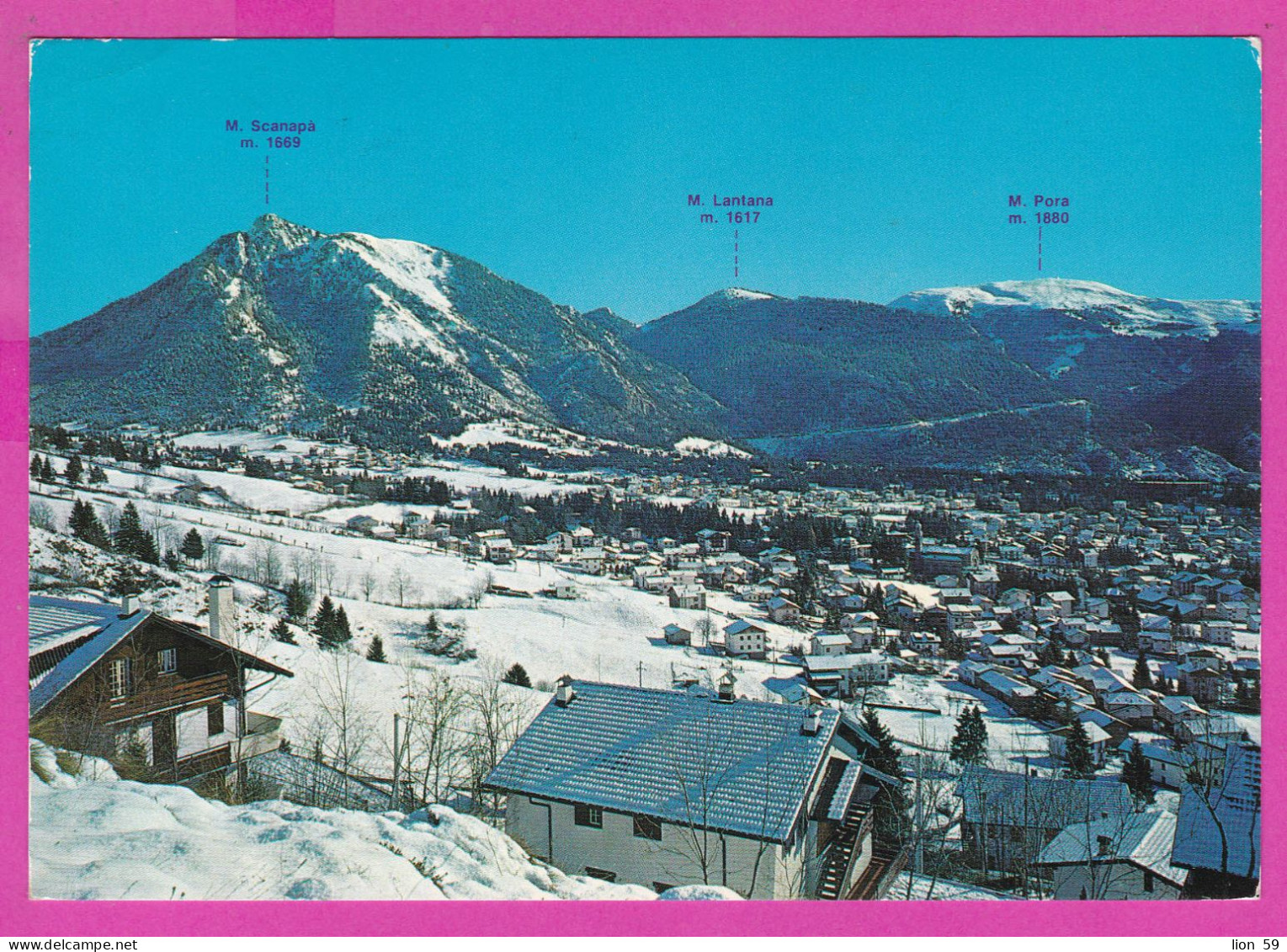 294044 / Italy - BRATTO M. 1100 Alta Valle Seriana (BG) PC 1978 USED 120 L - Pay Your Taxes , Italia Italie Italien - 1971-80: Marcophilie