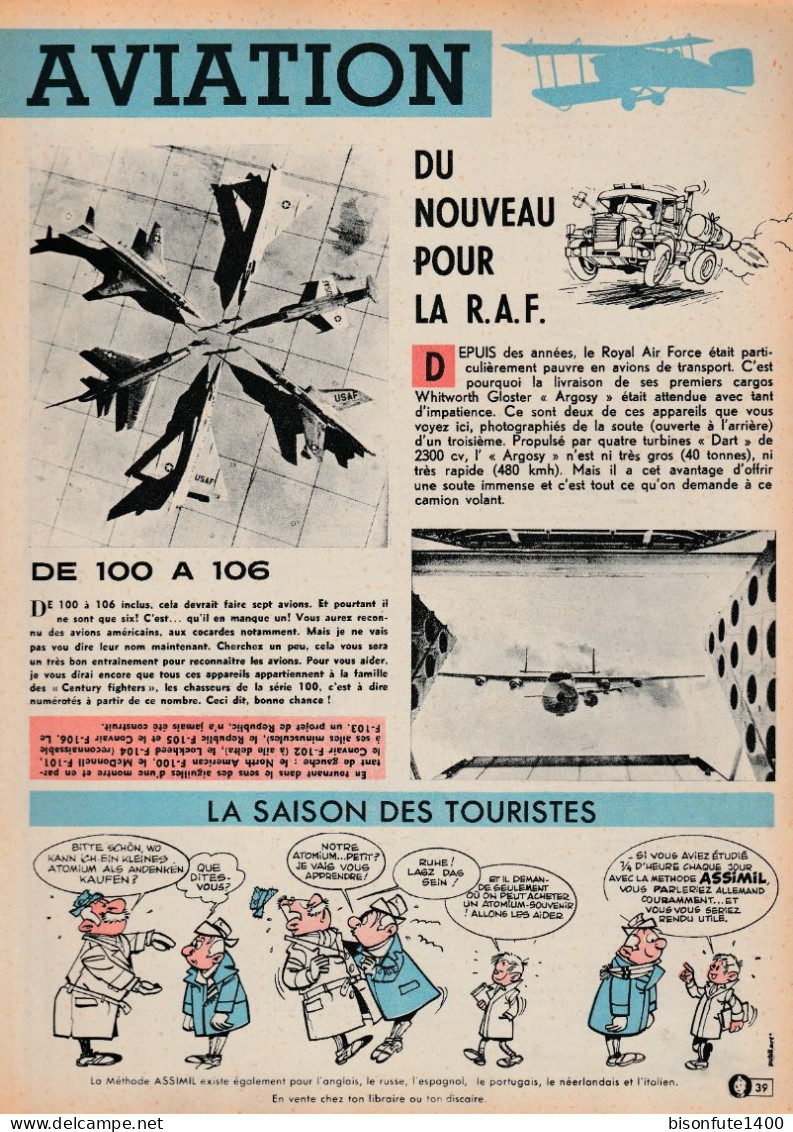 Tintin : Collection TINTIN - AVIATION : VIA AIR MAIL ( Voir PHOTOS ). - Publicités