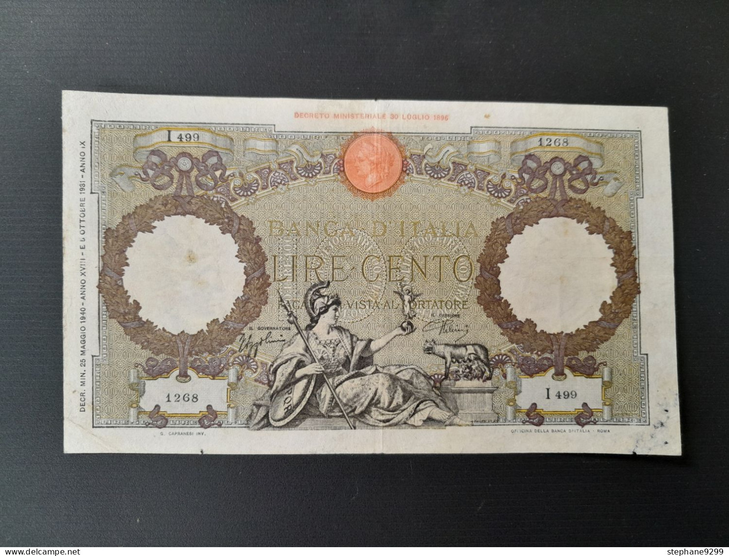 ITALIE 100 LIRES 1931 - 100 Liras