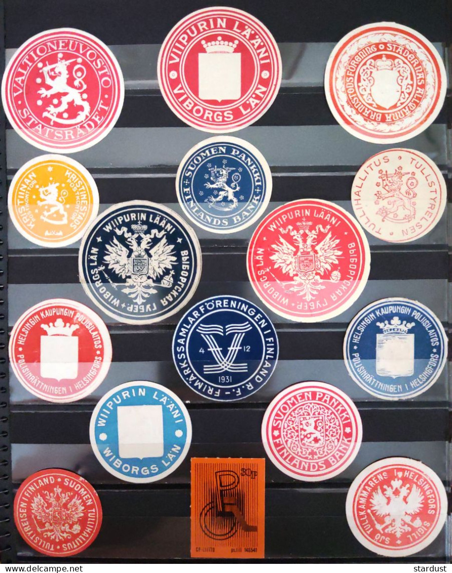 Finland Old Labels Assortment - Other & Unclassified