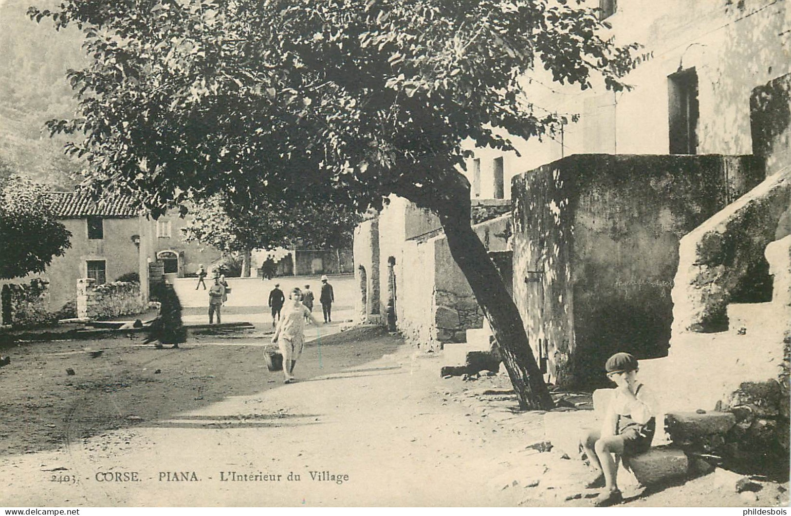 CORSE  PIANA Interieur Du Village - Sonstige & Ohne Zuordnung