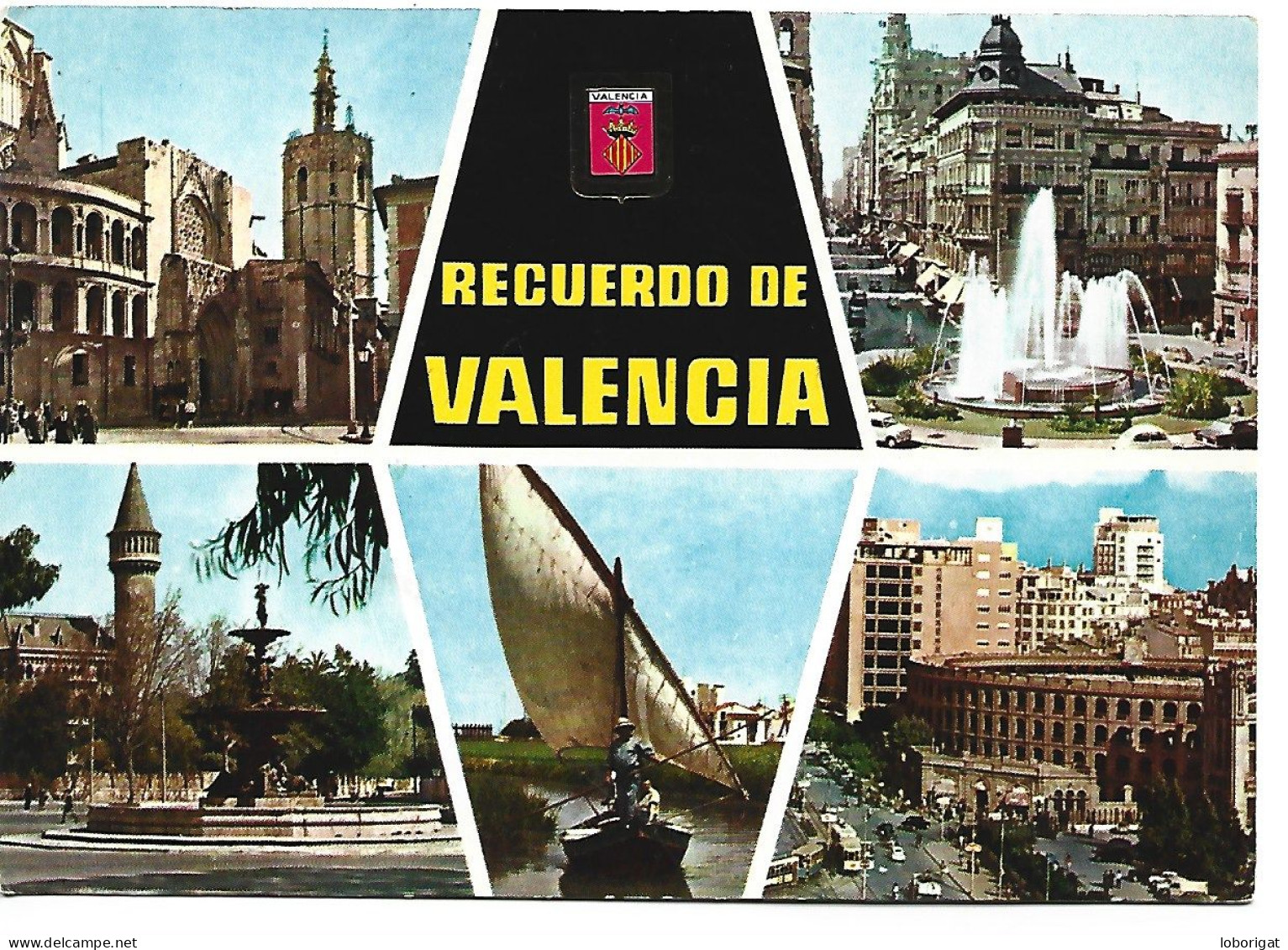 RECUERDO DE VALENCIA.- PLAZA DE LA VIRGEN / VIRGIN SQUARE / PLACE DE LA VIERGE.-  VALENCIA.- ( ESPAÑA ) - Valencia