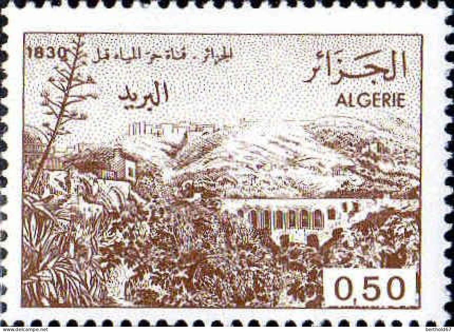 Algérie (Rep) Poste N** Yv: 822/824 Vues D'Algérie En 1830 4.Série - Algerien (1962-...)