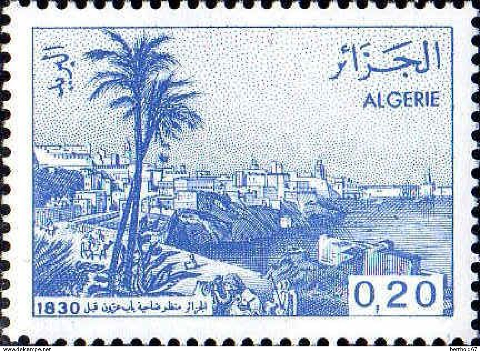 Algérie (Rep) Poste N** Yv: 815/817 Vues D'Algérie En 1830 3.Serie - Algerije (1962-...)