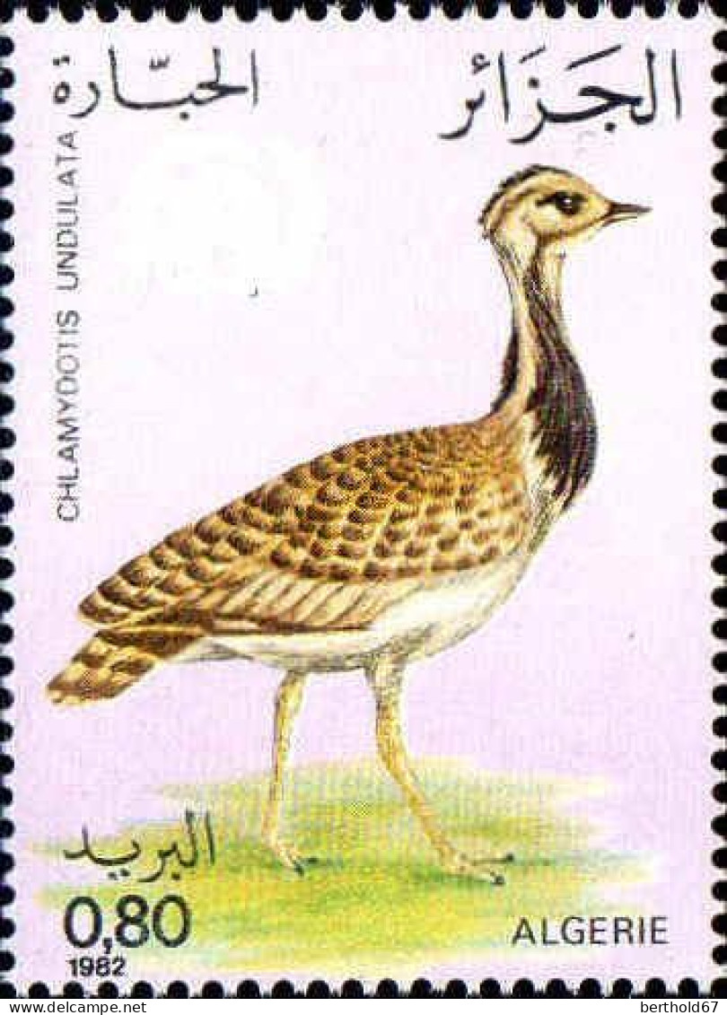 Algérie (Rep) Poste N** Yv: 772/775 Protection Nature Oiseaux - Algérie (1962-...)
