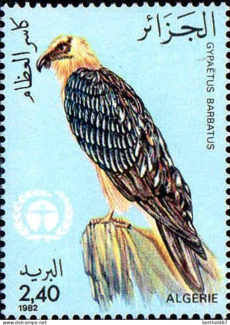 Algérie (Rep) Poste N** Yv: 772/775 Protection Nature Oiseaux - Algeria (1962-...)