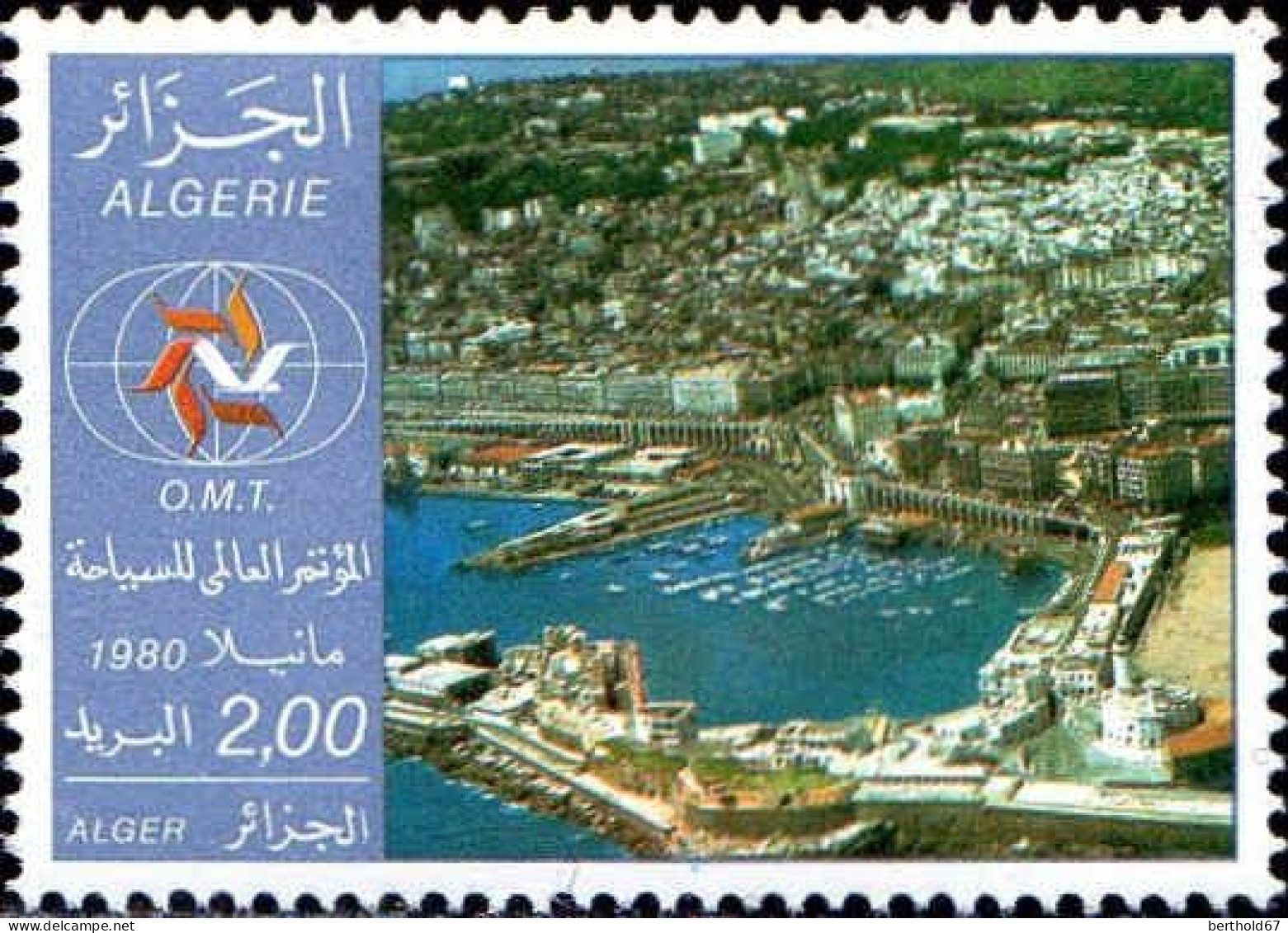 Algérie (Rep) Poste N** Yv: 718/721 Conférence Mondiale Du Tourisme Manille - Algerien (1962-...)