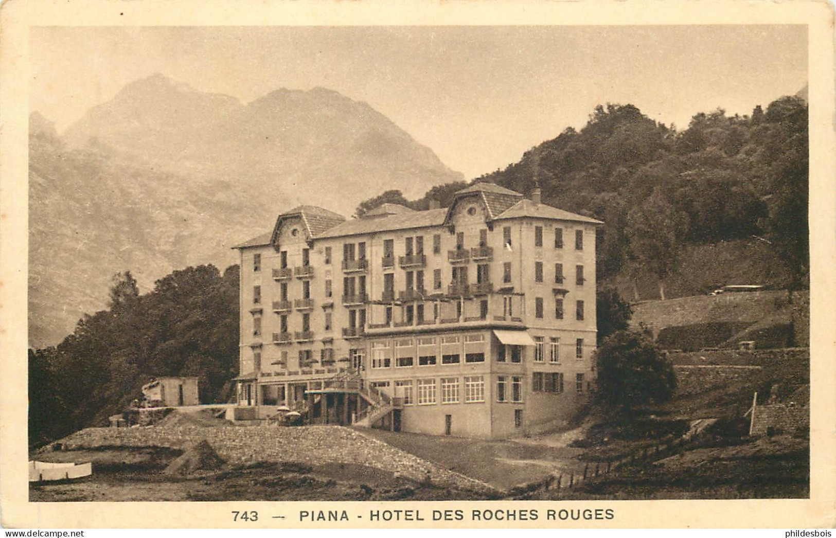 CORSE  PIANA  Hotel Des Roches Rouges - Autres & Non Classés