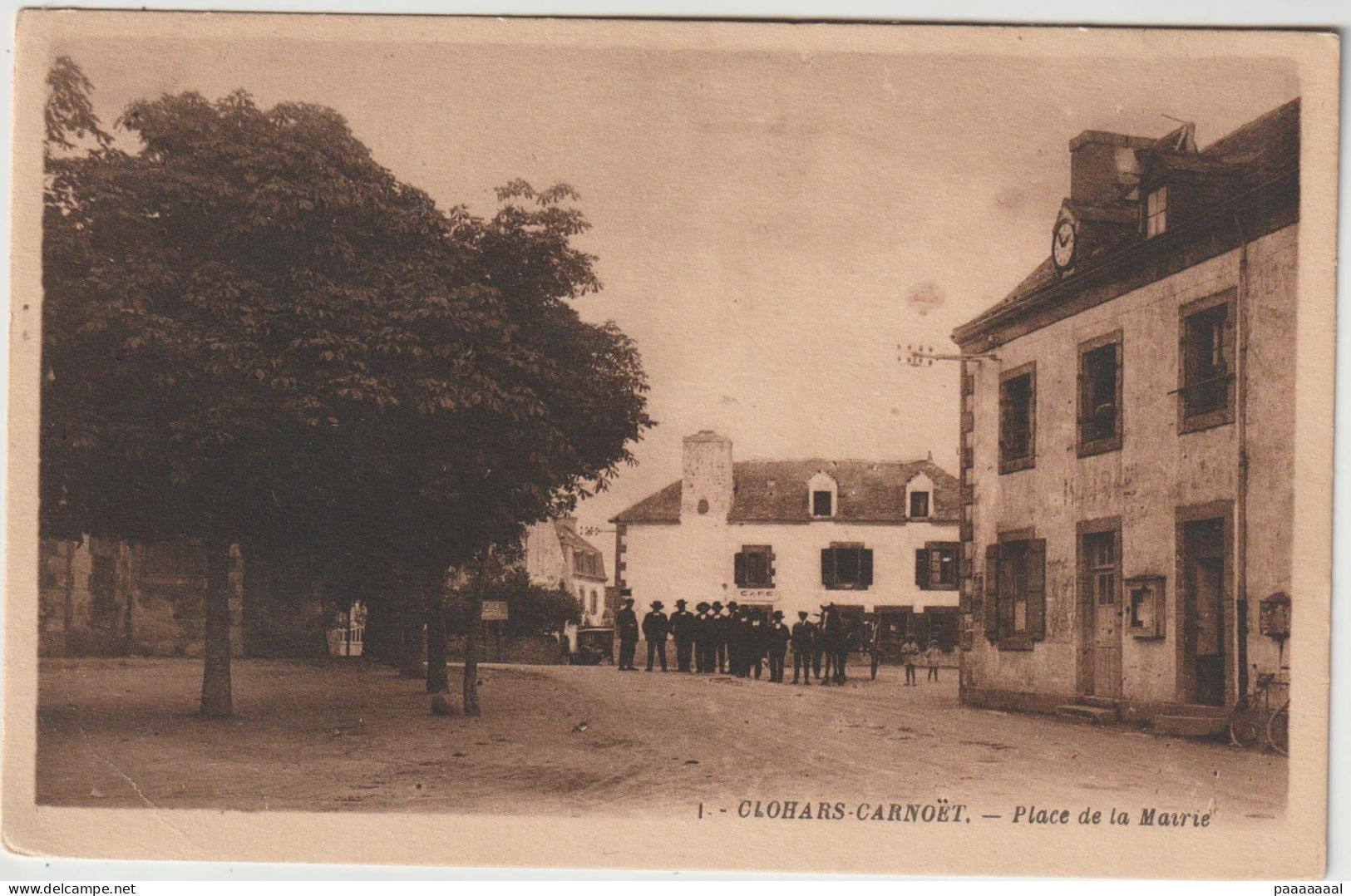 CLOHARS CARNOET  PLACE DE LA MAIRIE - Clohars-Carnoët