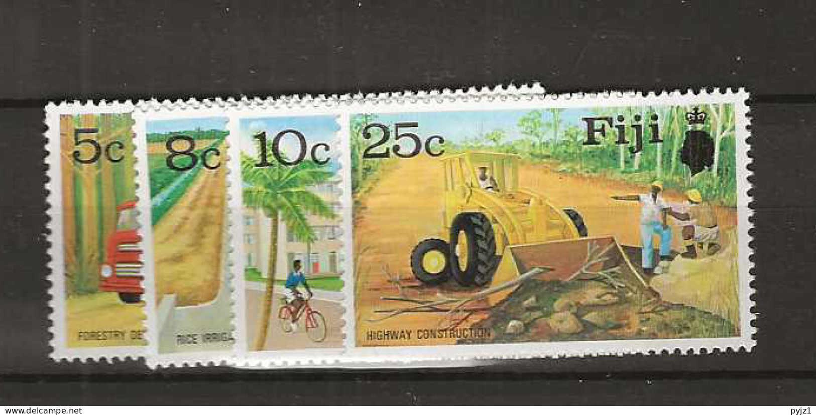1973 MNH Fidji Mi 306-09 Postfris** - Fiji (1970-...)