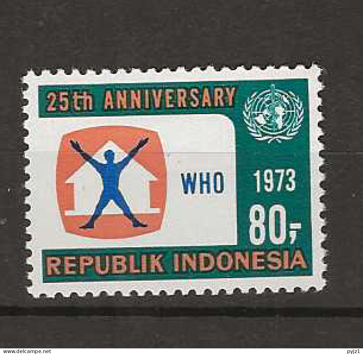 1973 MNH Indonesia Mi 729  Postfris** - Indonésie