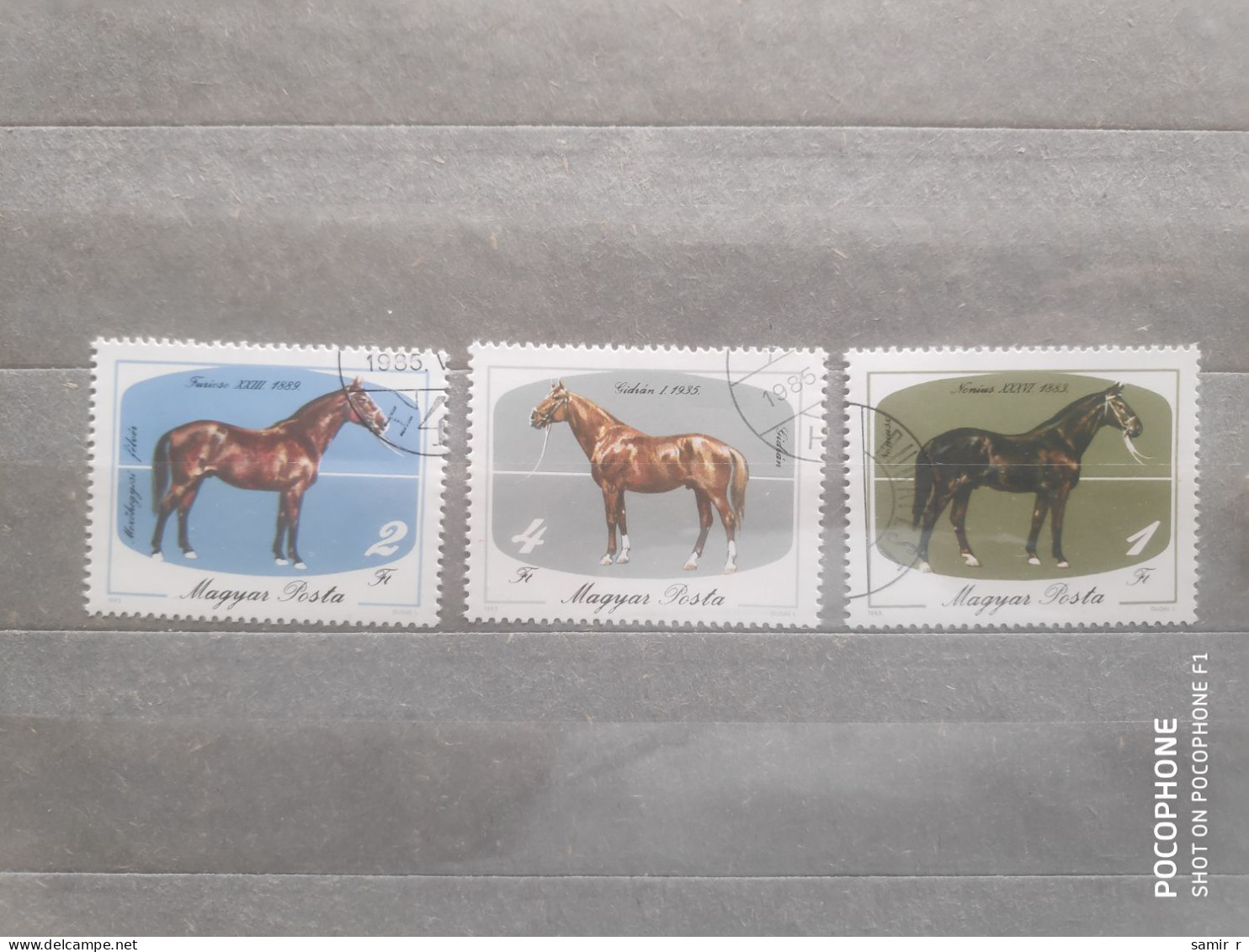 1995	Hungary	Horses (F97) - Oblitérés