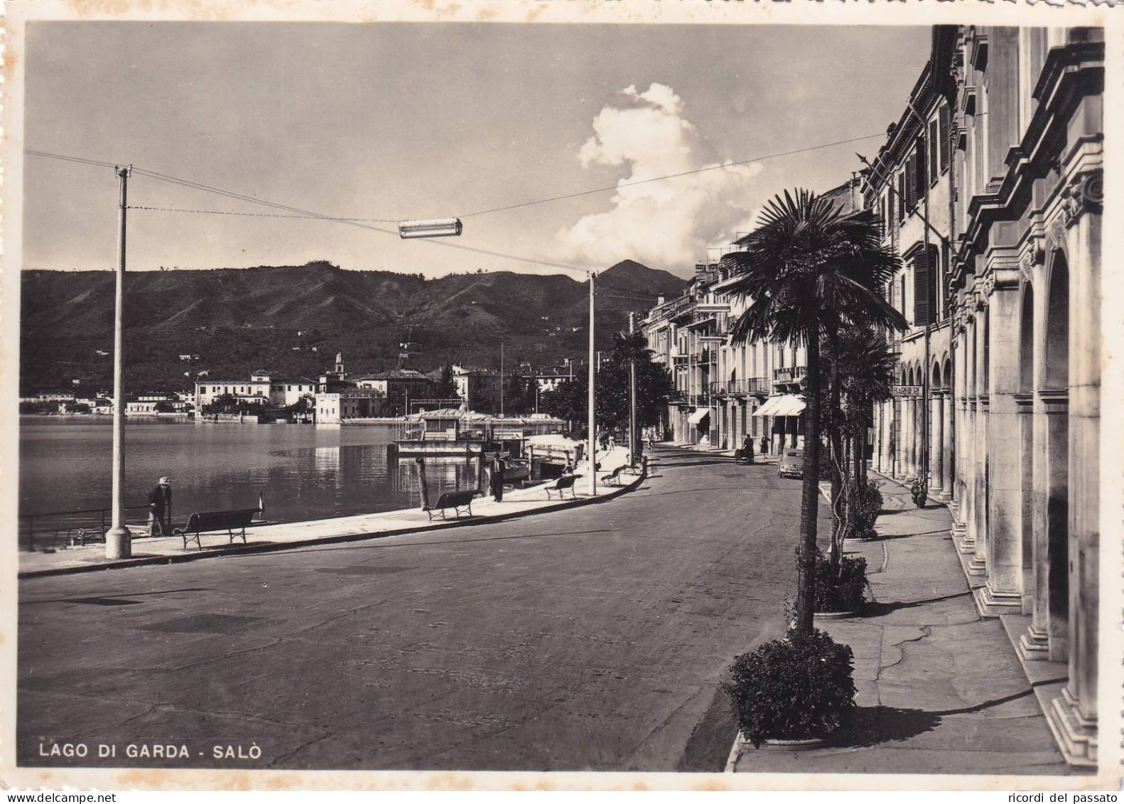 Cartolina Salò ( Brescia ) Lago Di Garda - Brescia