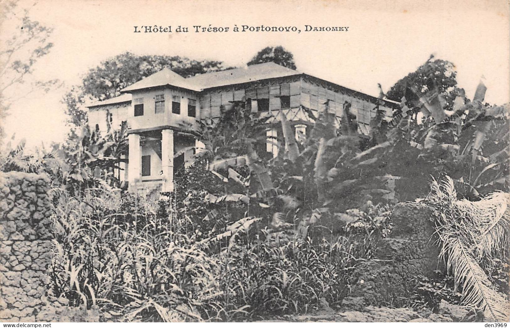 Afrique - Dahomey - PORTO-NOVO - L'Hôtel Du Trésor à Portonovo - Précurseur - Dahomey