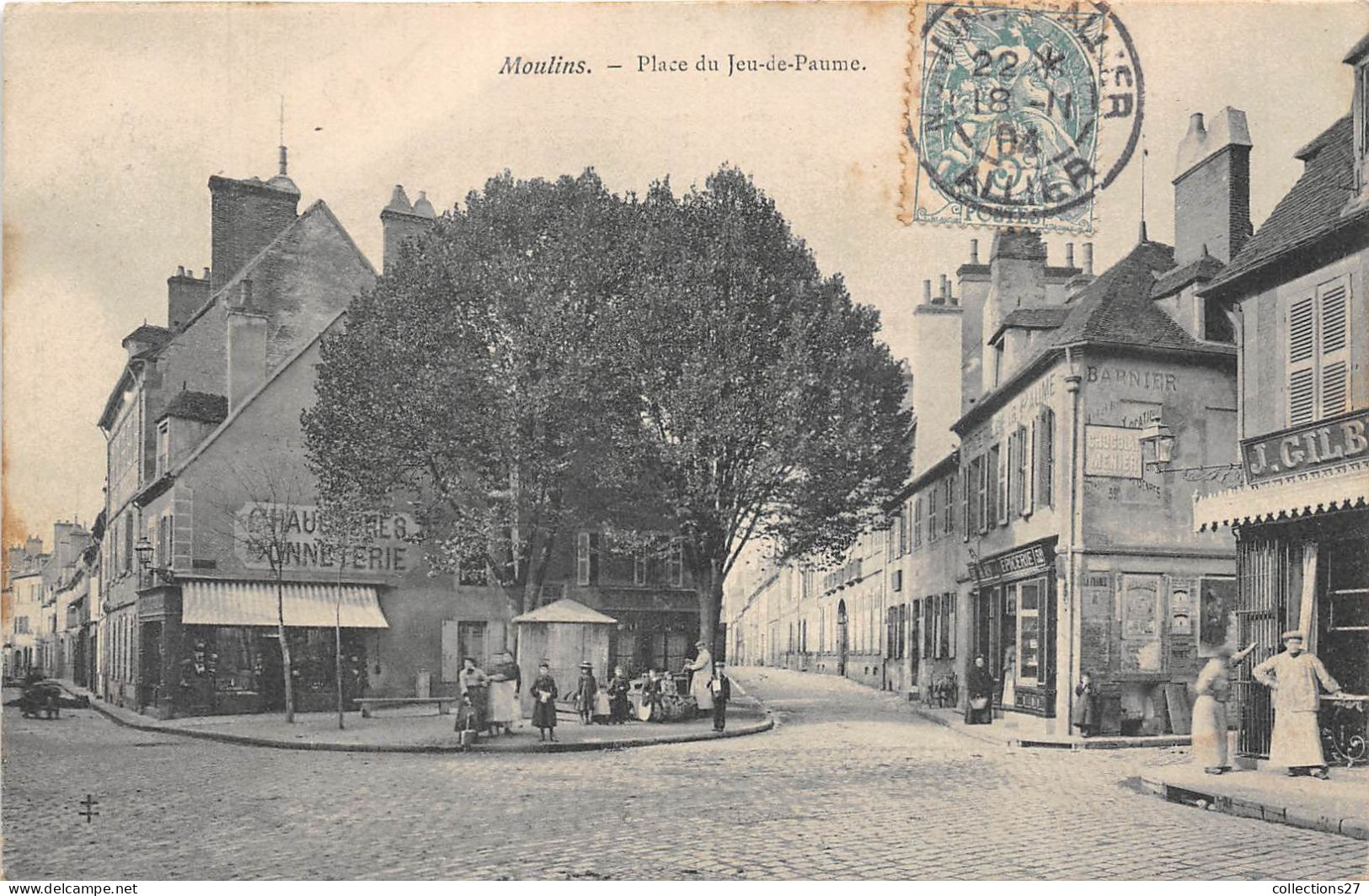 03-MOULINS- PLACE DU JEU-DE-PAUME - Moulins