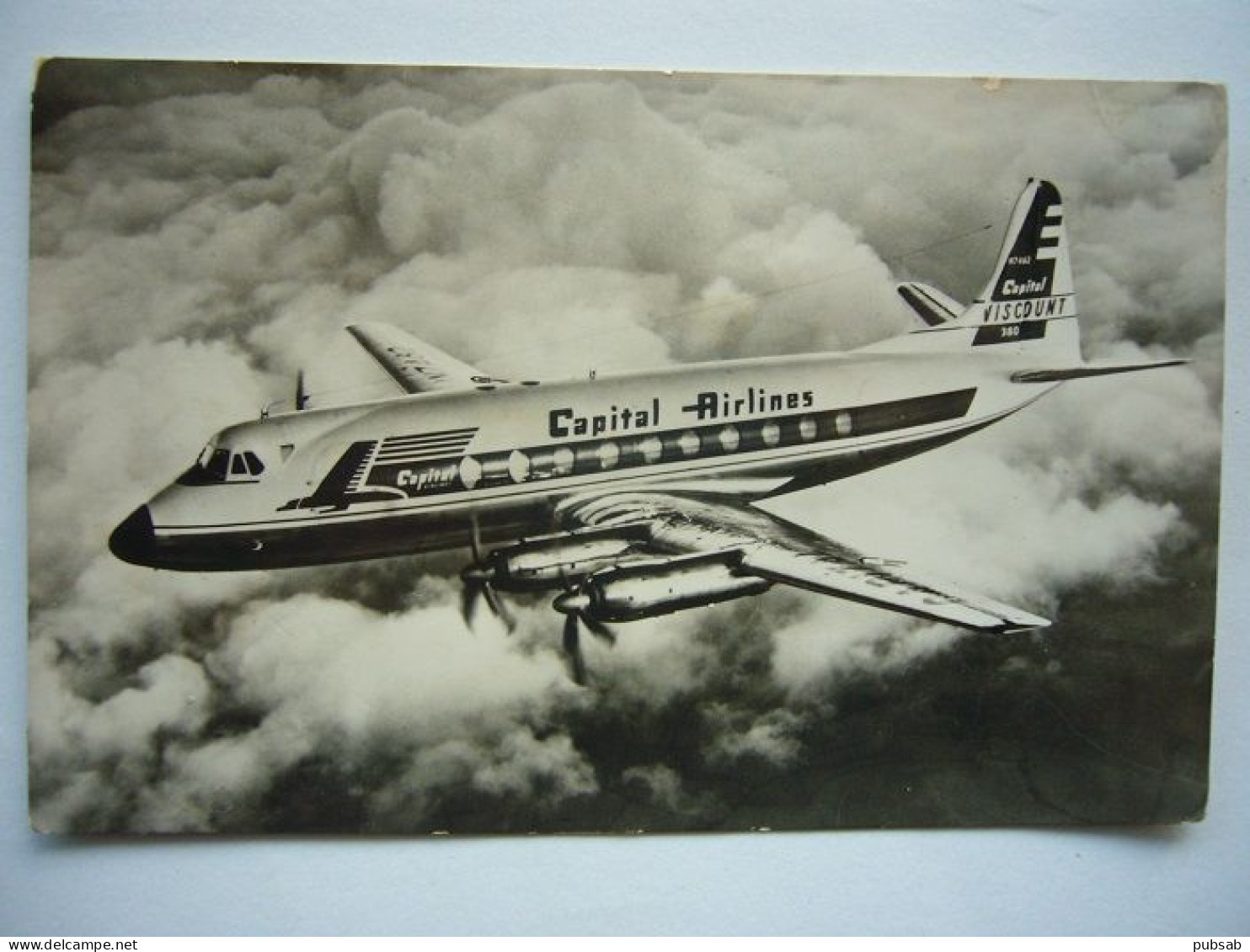 Avion / Airplane / CAPITAL  AIRLINES / Vickers Viscount - 1946-....: Ere Moderne