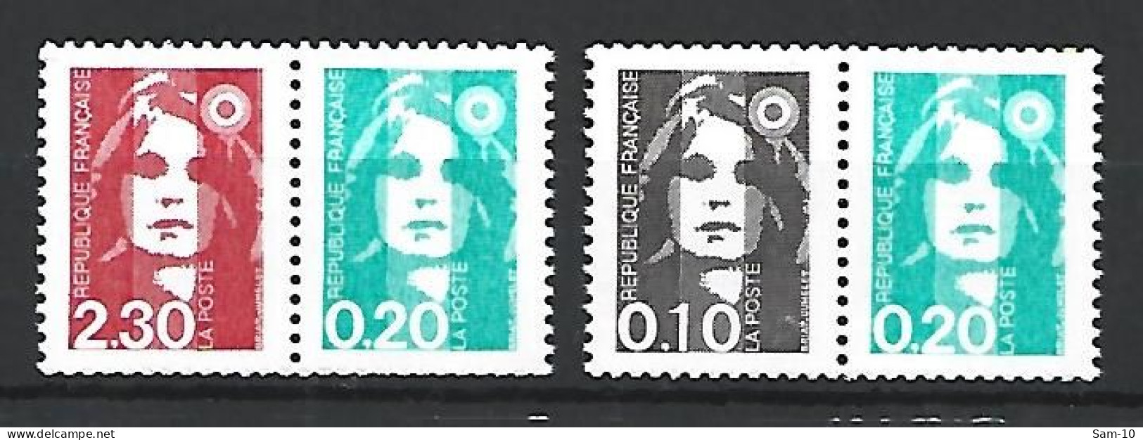 Timbre De France Neuf ** N  P 2614 / P 2617 - Neufs